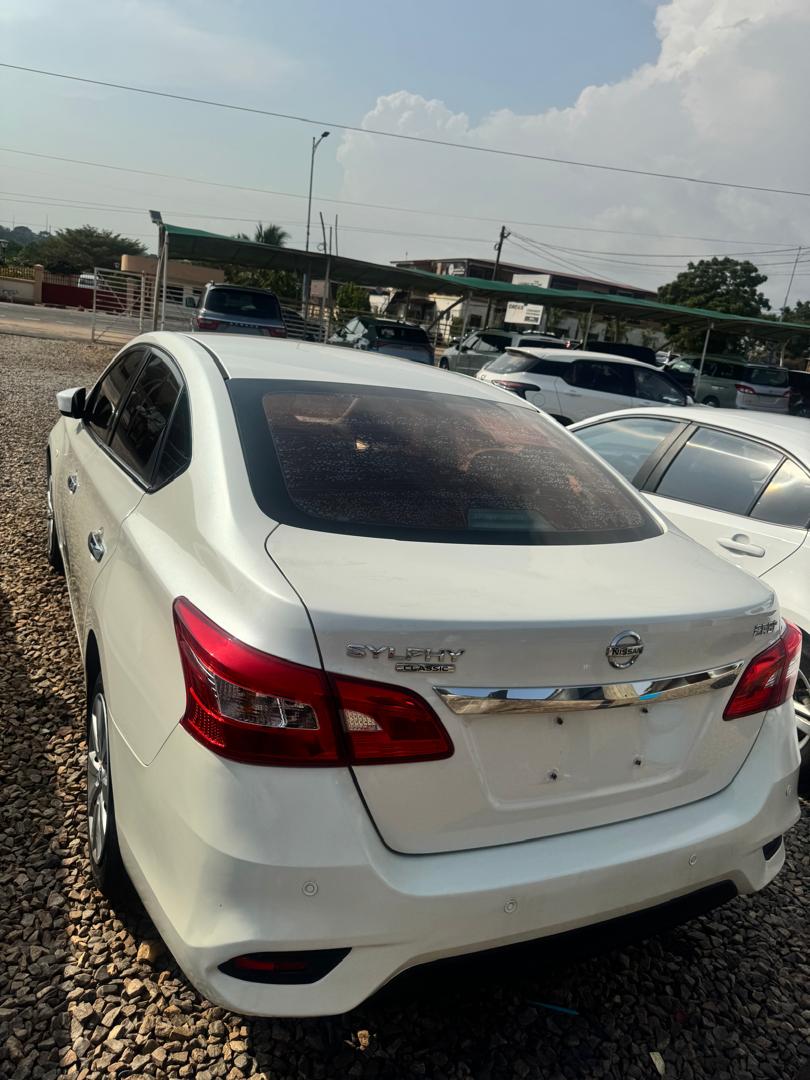 Commercial EV sedan passenger-side profile