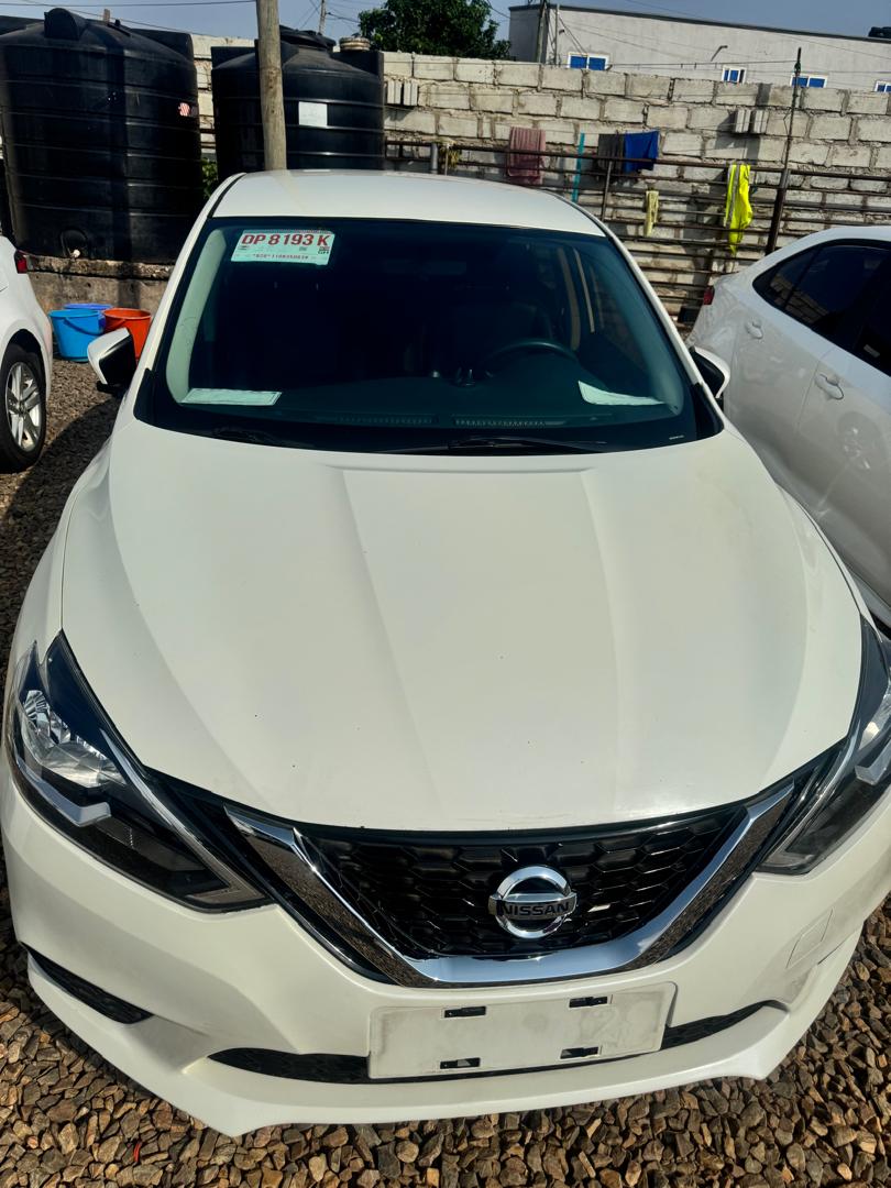 Nissan Sentra EV front grille and headlights