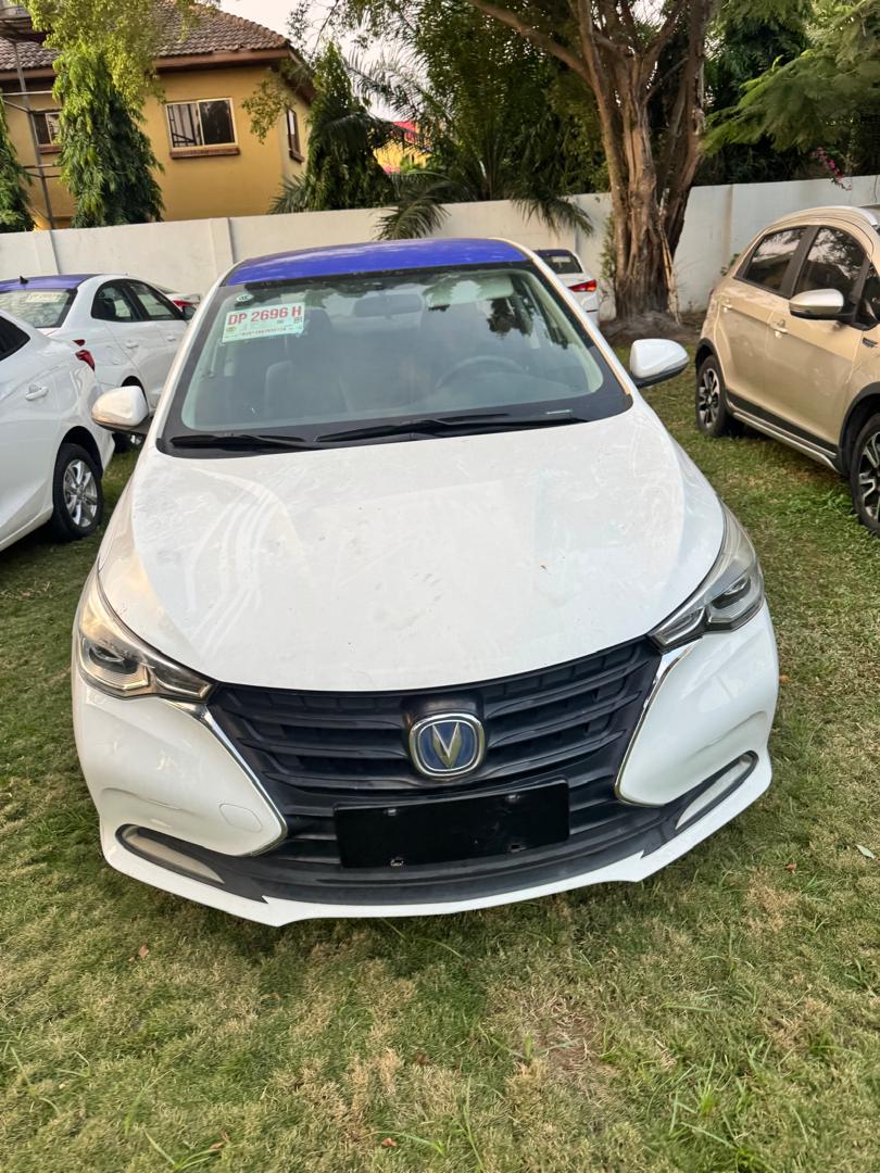 Commercial sedan front inspection