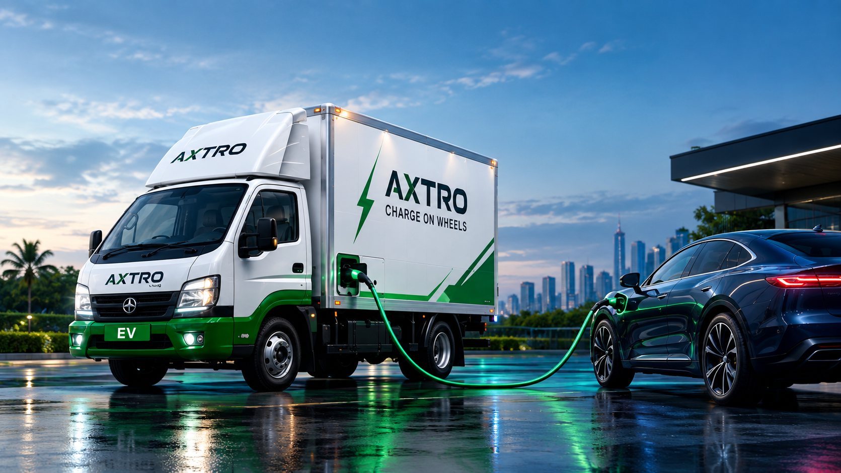 Axtro Charge On Wheels mobile power unit